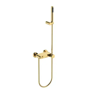 Смеситель для ванны и душа Boheme Stick Linea 123-GG.3 золото